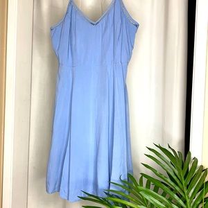 Baby blue dress